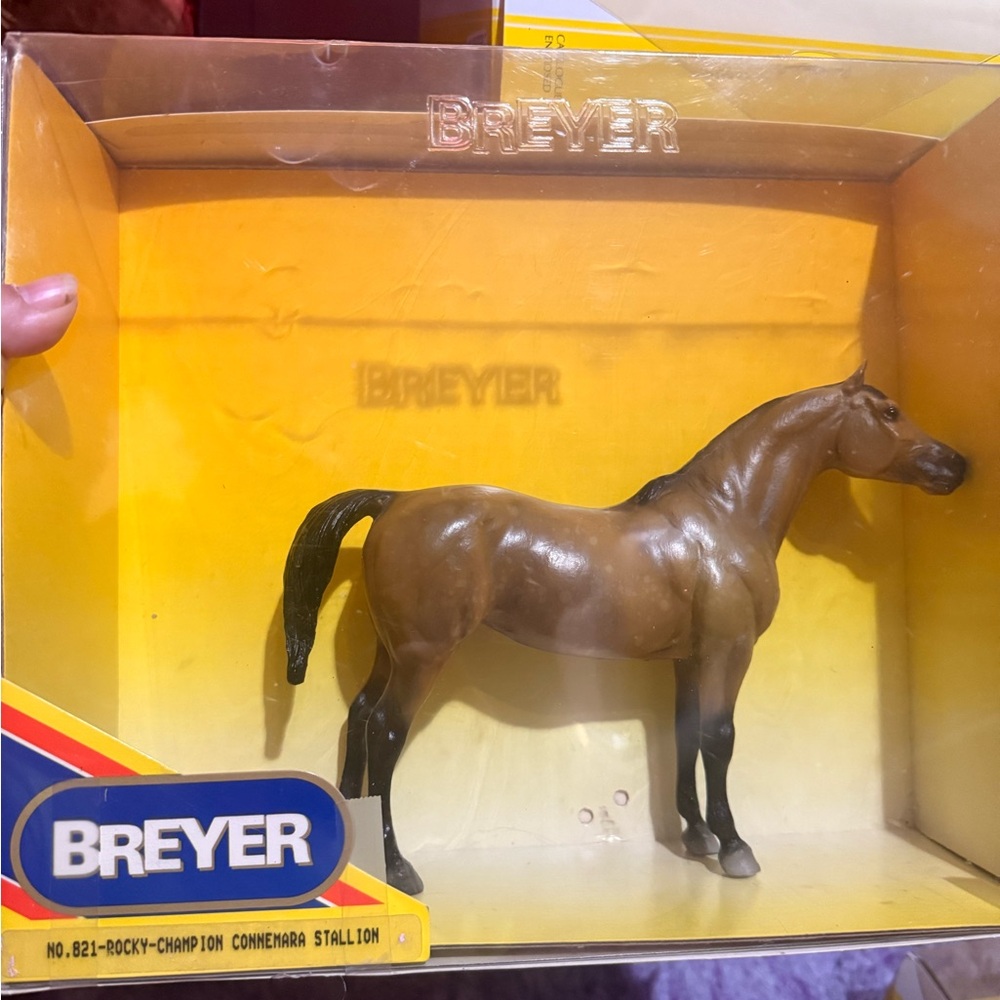 Breyer Connemara Stallion Model in Brown and Black